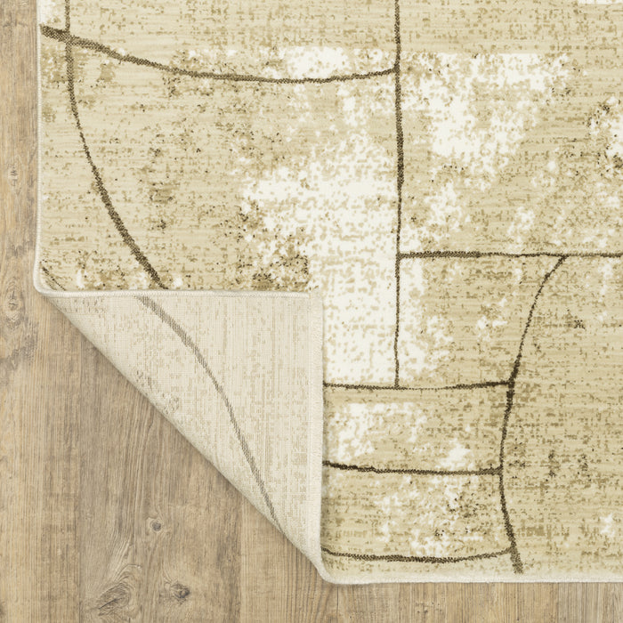 Oriental Weavers Reed RE10A Beige/ Brown 9'10"" x 12'10"" Indoor Area Rug RRE10A300394ST