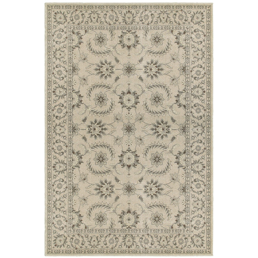 Oriental Weavers Richmond 114J3 Ivory/ Grey 6'7"" x 9'6"" Indoor Area Rug R114J3200290ST