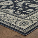 Oriental Weavers Richmond 117H3 Charcoal/ Ivory 9'10"" x 12'10"" Indoor Area Rug R117H3300390ST
