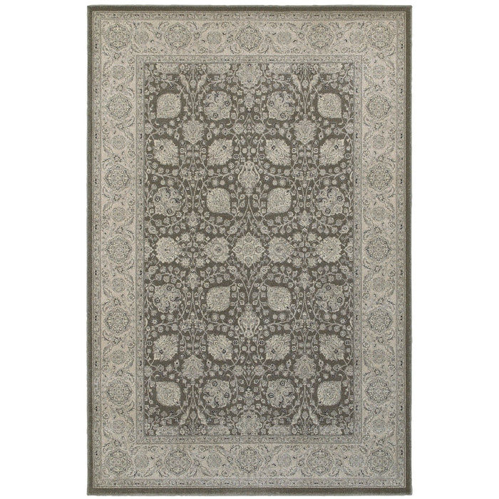 Oriental Weavers Richmond 1330U Brown/ Ivory 6'7"" x 9'6"" Indoor Area Rug R1330U200290ST