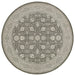 Oriental Weavers Richmond 1330U Brown/ Ivory 7'10"" Round Indoor Area Rug R1330U240RDST