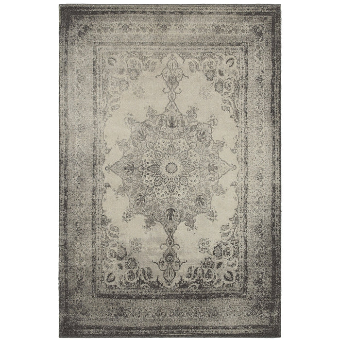 Oriental Weavers Richmond 1333Y Ivory/ Grey 12' x 15' Indoor Area Rug R1333Y360450ST
