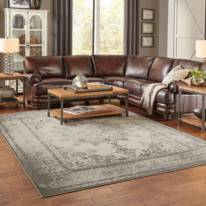 Oriental Weavers Richmond 1333Y Ivory/ Grey 12' x 15' Indoor Area Rug R1333Y360450ST