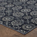 Oriental Weavers Richmond 214H3 Navy/ Grey 6'7"" x 9'6"" Indoor Area Rug R214H3200290ST