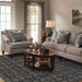 Oriental Weavers Richmond 214H3 Navy/ Grey 7'10"" x 10'10"" Indoor Area Rug R214H3240330ST