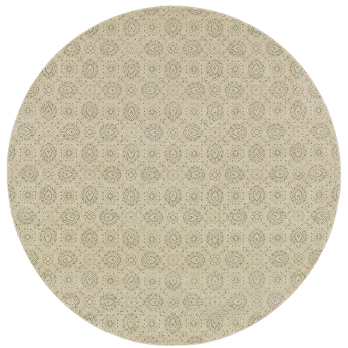 Oriental Weavers Richmond 214Z3 Beige/ Ivory 7'10"" Round Indoor Area Rug R214Z3240RDST