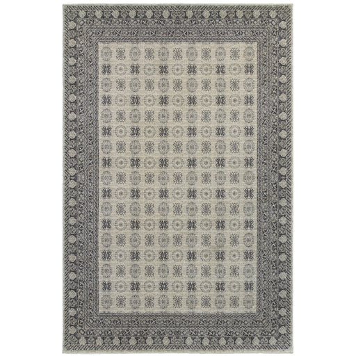 Oriental Weavers Richmond 4440S Ivory/ Grey 12' x 15' Indoor Area Rug R4440S360450ST
