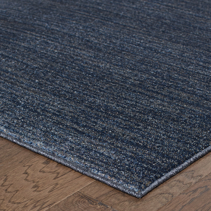 Oriental Weavers Richmond 526B3 Navy/ Grey 9'10"" x 12'10"" Indoor Area Rug R526B3300390ST