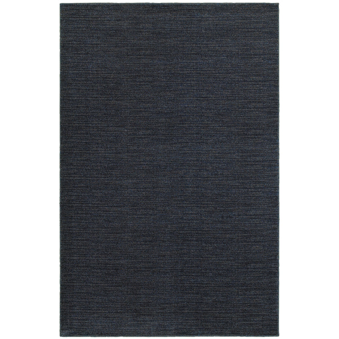 Oriental Weavers Richmond 526B3 Navy/ Grey 6'7"" x 9'6"" Indoor Area Rug R526B3200290ST