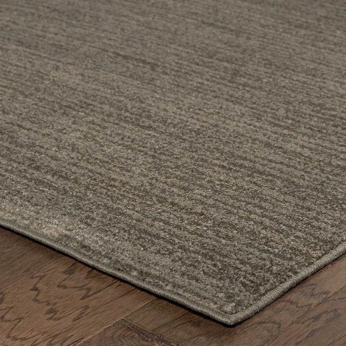 Oriental Weavers Richmond 526H3 Grey/ Brown 9'10"" x 12'10"" Indoor Area Rug R526H3300390ST