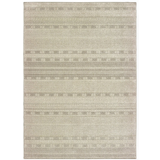 Oriental Weavers Richmond 801H3 Ivory/ Brown 7'10"" x 10'10"" Indoor Area Rug R801H3240330ST