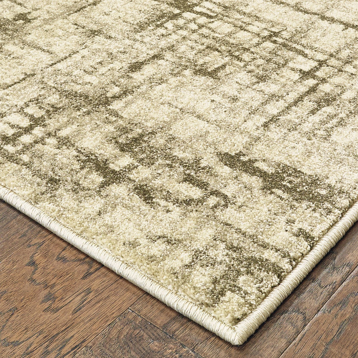 Oriental Weavers Richmond 802J3 Ivory/ Brown 7'10"" x 10'10"" Indoor Area Rug R802J3240330ST