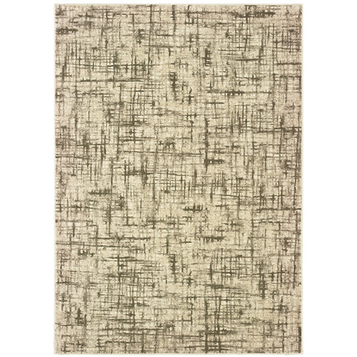 Oriental Weavers Richmond 802J3 Ivory/ Brown 6'7"" x 9'6"" Indoor Area Rug R802J3200290ST