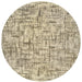 Oriental Weavers Richmond 802J3 Ivory/ Brown 7'10"" Round Indoor Area Rug R802J3240RDST