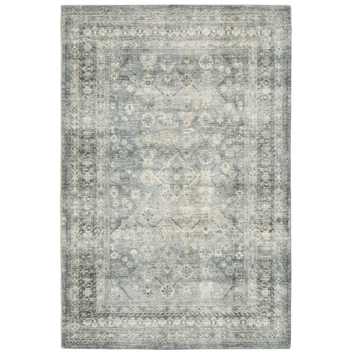 Oriental Weavers Savoy 28106 Blue/ Ivory 7'8"" x 10' Indoor Area Rug S28106240305ST
