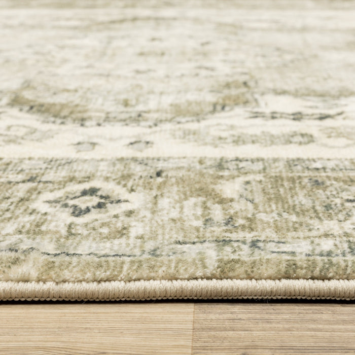 Oriental Weavers Savoy 28108 Tan/ Ivory 7'8"" x 10' Indoor Area Rug S28108240305ST