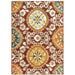 Oriental Weavers Sedona 6366A Red/ Gold 7'10"" x 10'10"" Indoor Area Rug S6366A240330ST