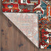 Oriental Weavers Sedona 9575A Red/ Orange 7'10"" x 10'10"" Indoor Area Rug S9575A240330ST