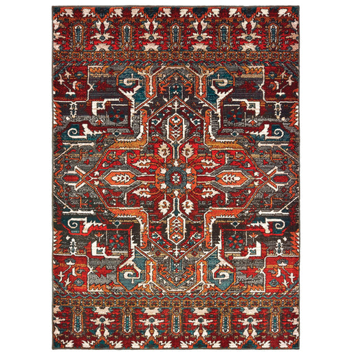 Oriental Weavers Sedona 9575A Red/ Orange 9'10"" x 12'10"" Indoor Area Rug S9575A300390ST