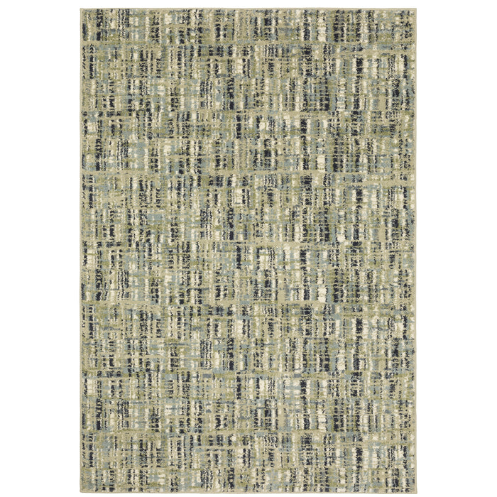 Oriental Weavers Seneca SE01A Green/ Blue 7'10"" x 10' Indoor Area Rug SSE01A240305ST