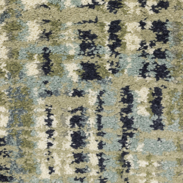 Oriental Weavers Seneca SE01A Green/ Blue 7'10"" x 10' Indoor Area Rug SSE01A240305ST