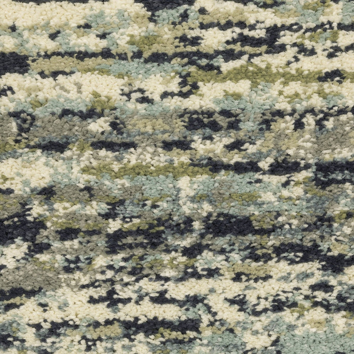 Oriental Weavers Seneca SE04A Blue/ Green 7'10"" x 10' Indoor Area Rug SSE04A240305ST