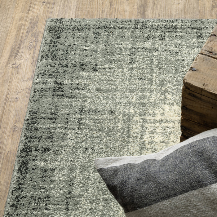 Oriental Weavers Seneca SE07A Grey/ Beige 7'10"" x 10' Indoor Area Rug SSE07A240305ST