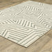 Oriental Weavers Seneca SE08A Beige/ Grey 7'10"" x 10' Indoor Area Rug SSE08A240305ST