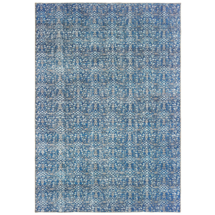 Oriental Weavers Sofia 85815 Blue/ Brown 8'3"" x 11'6"" Indoor Area Rug S85815255350ST