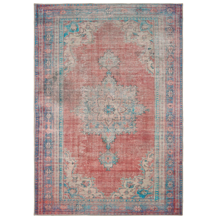 Oriental Weavers Sofia 85819 Red/ Blue 8'3"" x 11'6"" Indoor Area Rug S85819255350ST