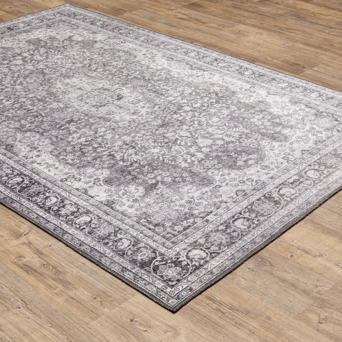 Oriental Weavers Sofia 85821 Grey 8'3"" x 11'6"" Indoor Area Rug S85821255350ST