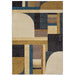 Oriental Weavers Strada STR01 Gold/ Blue 8'6"" x 11'7"" Indoor Area Rug SSTR01260370ST