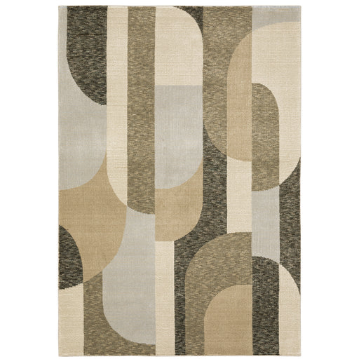 Oriental Weavers Strada STR02 Brown/ Beige 5'3"" x 7'3"" Indoor Area Rug SSTR02160230ST