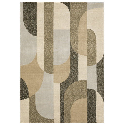 Oriental Weavers Strada STR02 Brown/ Beige 6'7"" x 9'6"" Indoor Area Rug SSTR02200300ST