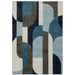 Oriental Weavers Strada STR03 Blue/ Grey 8'6"" x 11'7"" Indoor Area Rug SSTR03260370ST