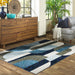 Oriental Weavers Strada STR03 Blue/ Grey 8'6"" x 11'7"" Indoor Area Rug SSTR03260370ST