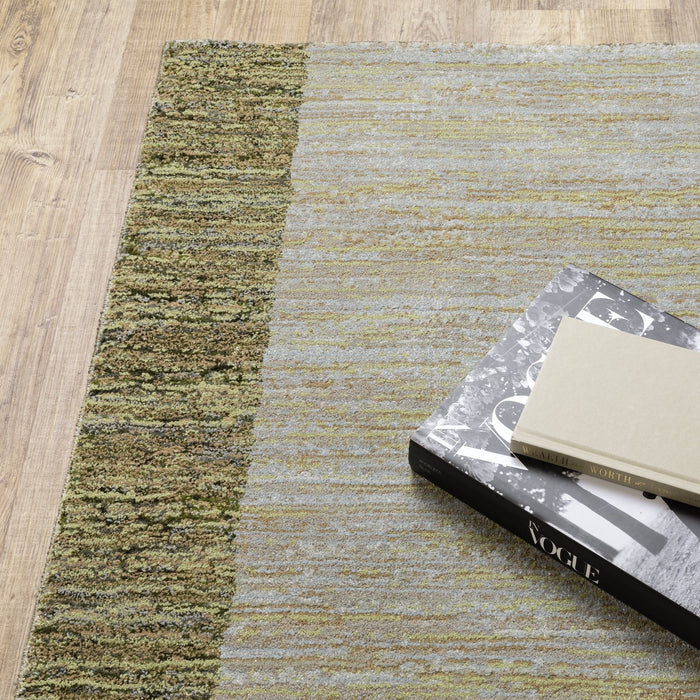 Oriental Weavers Strada STR05 Gold/ Green 10' x 13'2"" Indoor Area Rug SSTR05305400ST