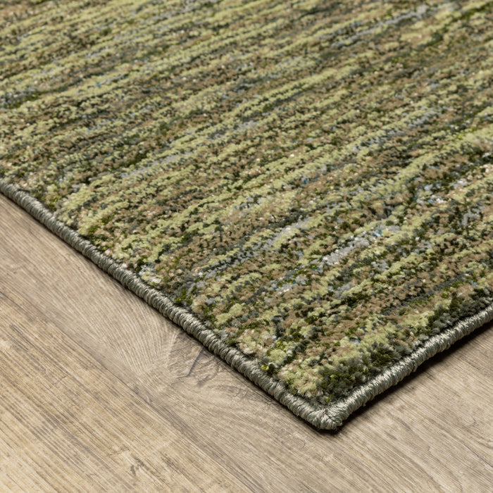 Oriental Weavers Strada STR05 Gold/ Green 6'7"" x 9'6"" Indoor Area Rug SSTR05200300ST