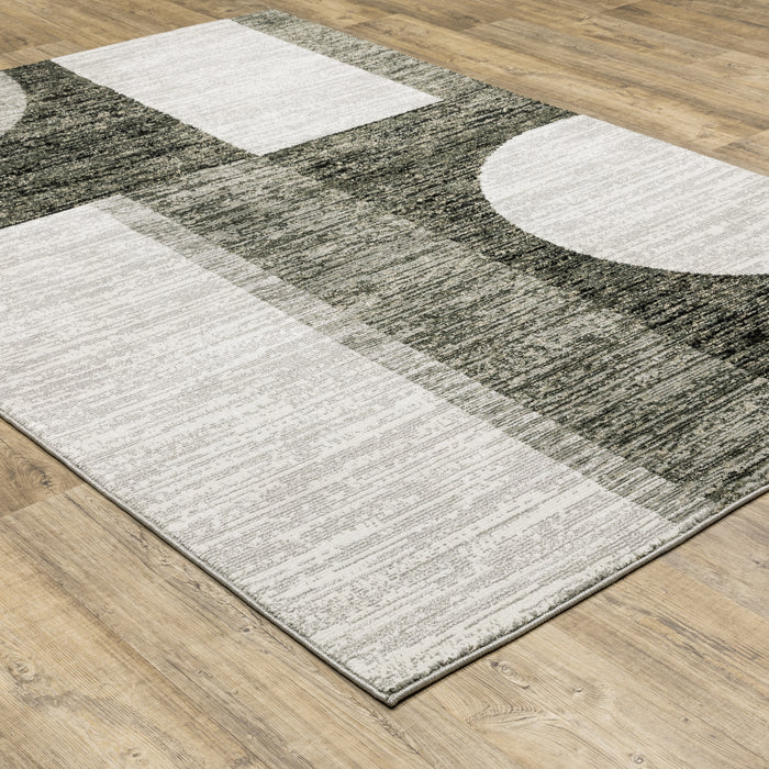 Oriental Weavers Strada STR06 Charcoal/ Grey 8'6"" x 11'7"" Indoor Area Rug SSTR06260370ST