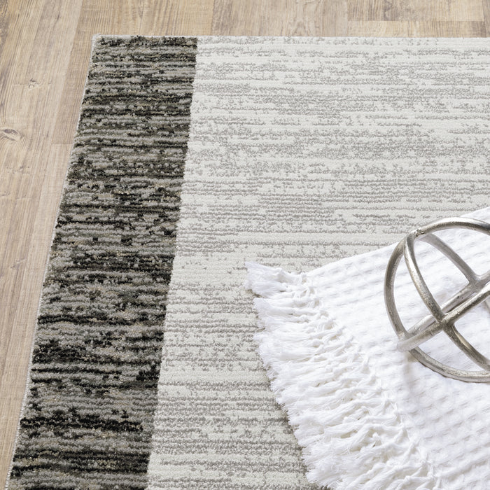 Oriental Weavers Strada STR06 Charcoal/ Grey 8'6"" x 11'7"" Indoor Area Rug SSTR06260370ST