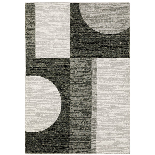 Oriental Weavers Strada STR06 Charcoal/ Grey 7'10"" x 10'10"" Indoor Area Rug SSTR06240343ST