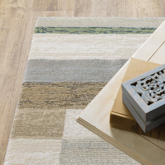 Oriental Weavers Strada STR07 Beige/ Multi 8'6"" x 11'7"" Indoor Area Rug SSTR07260370ST