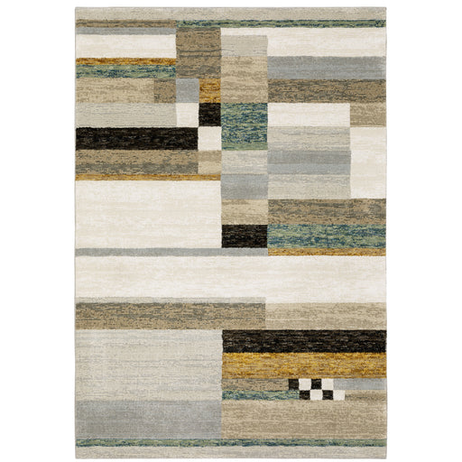 Oriental Weavers Strada STR07 Beige/ Multi 8'6"" x 11'7"" Indoor Area Rug SSTR07260370ST