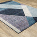 Oriental Weavers Strada STR08 Blue/ Purple 5'3"" x 7'3"" Indoor Area Rug SSTR08160230ST