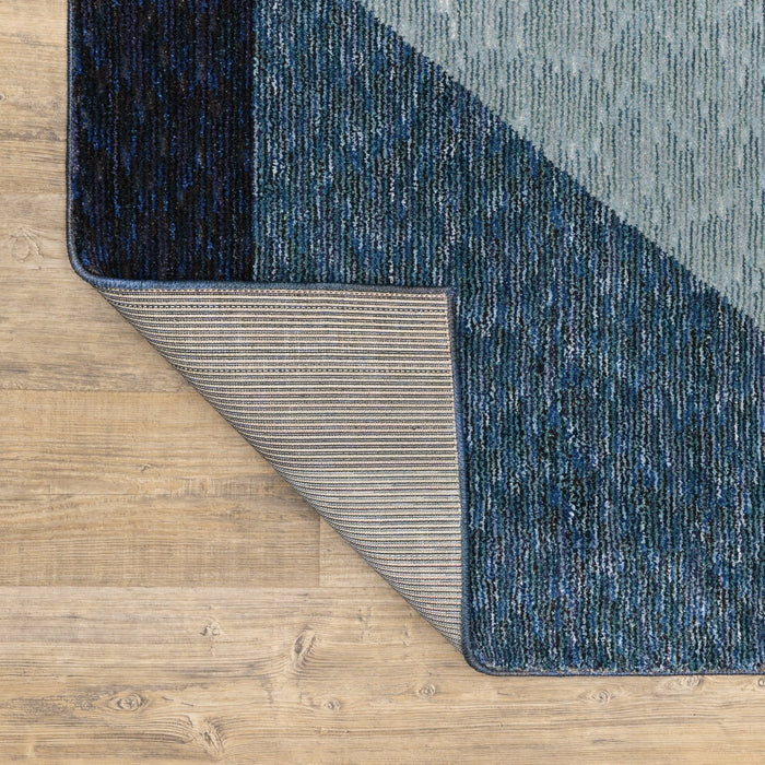 Oriental Weavers Strada STR08 Blue/ Purple 5'3"" x 7'3"" Indoor Area Rug SSTR08160230ST