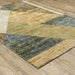 Oriental Weavers Strada STR09 Gold/ Blue 6'7"" x 9'6"" Indoor Area Rug SSTR09200300ST