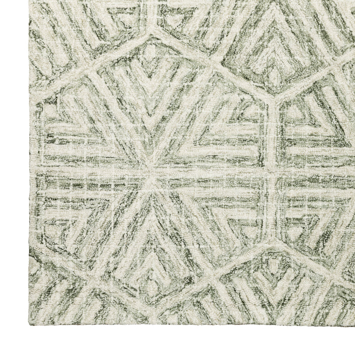 Oriental Weavers Tallavera 55605 Grey/ Ivory 8' x 10' Indoor Area Rug T55605244305ST