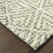 Oriental Weavers Tallavera 55605 Grey/ Ivory 10' x 13' Indoor Area Rug T55605305396ST