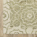 Oriental Weavers Tallavera 55606 Green/ Ivory 10' x 13' Indoor Area Rug T55606305396ST