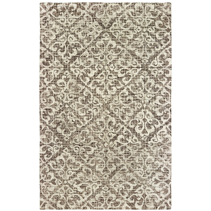 Oriental Weavers Tallavera 55607 Brown/ Ivory 10' x 13' Indoor Area Rug T55607305396ST